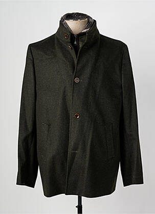 Manteau court poches sans capuche vert STEINBOCK homme