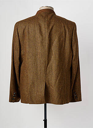Veste casual coupe droite marron STEINBOCK homme