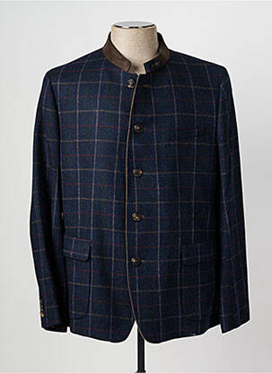 Veste casual bleu STEINBOCK pour homme