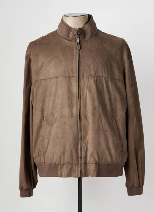 Blouson poches marron STEINBOCK homme
