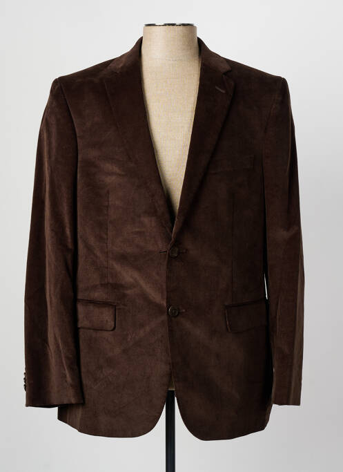 Blazer marron BRUNO SAINT HILAIRE pour homme