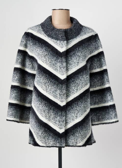 Manteau court noir JOSEPH RIBKOFF pour femme