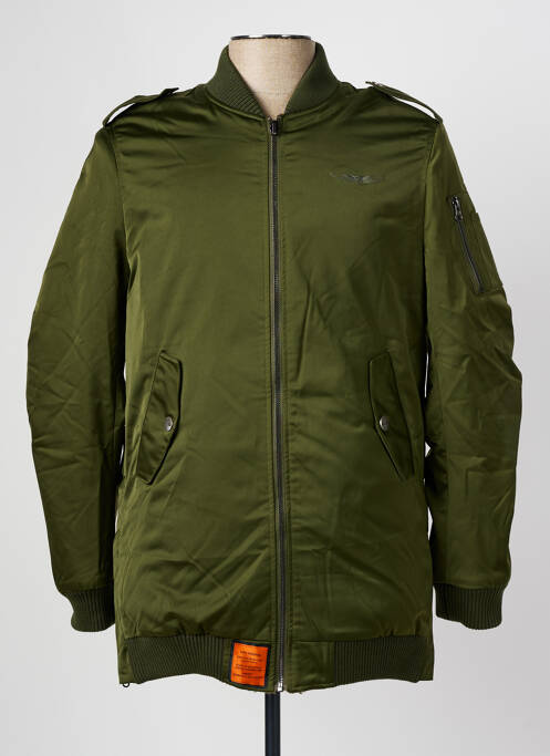 Blouson vert BOMBERS pour femme