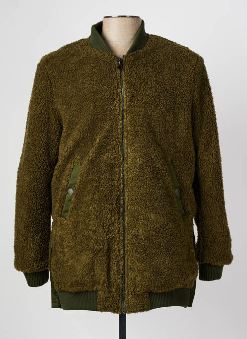 Blouson vert BOMBERS pour femme