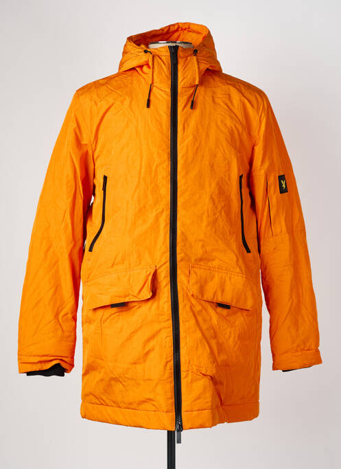 Parka orange LYLE & SCOTT pour homme