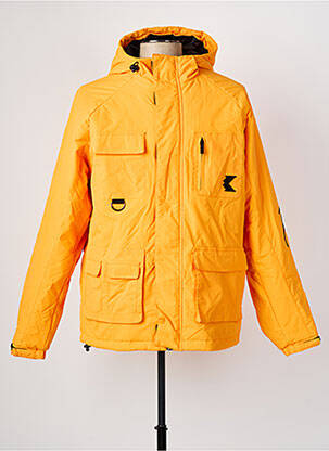 Parka manches longues a capuche orange KARL KANI homme