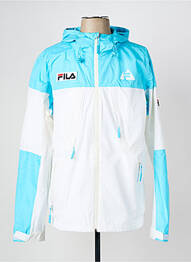 Coupe-vent poches a capuche bleu FILA homme