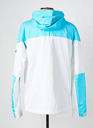 Coupe-vent poches a capuche bleu FILA homme