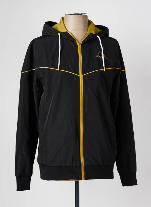 Veste casual noir KAPPA pour homme