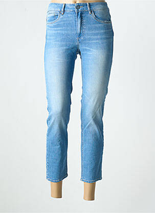 Pantacourt stretch taille normale bleu SALSA femme