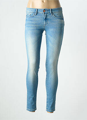 Jeans coupe slim stretch taille normale bleu SALSA femme