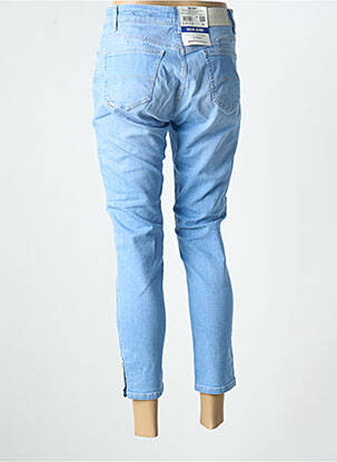 Pantacourt stretch taille normale bleu SALSA femme