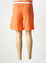 Bermuda orange LUCK & CIE pour femme seconde vue