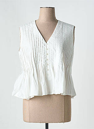 Chemisier blanc SALSA pour femme