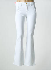 Pantalon droit blanc HAPPY pour femme seconde vue