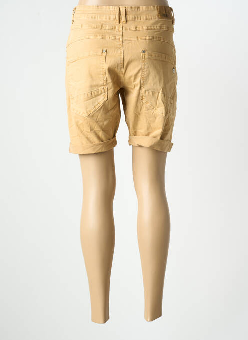 Bermuda marron KAROSTAR pour femme