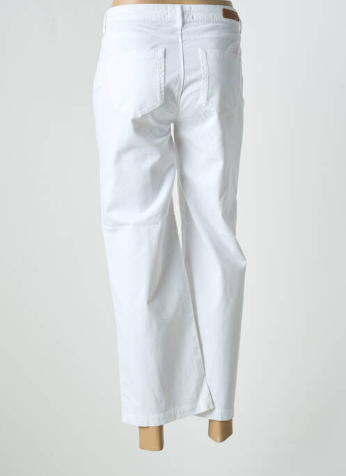 Pantalon 7/8 blanc HAPPY pour femme
