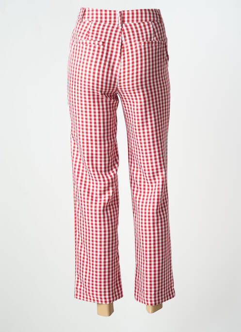 Pantalon 7/8 rouge MUSY MUSE pour femme