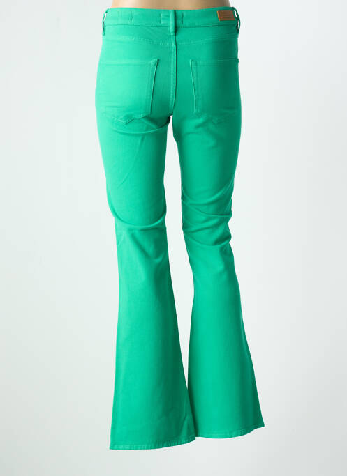 Pantalon flare vert HAPPY pour femme