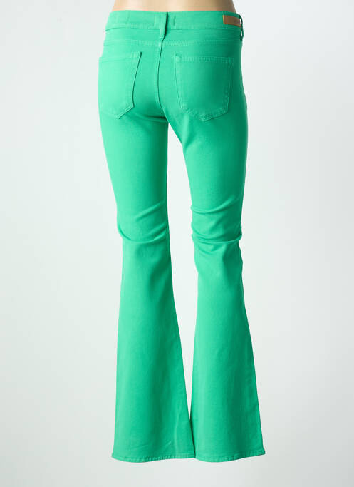 Pantalon flare vert HAPPY pour femme