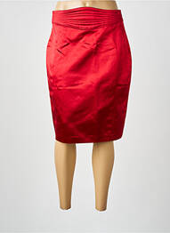 Jupe mi-longue taille à pinces rouge RENATO NUCCI femme