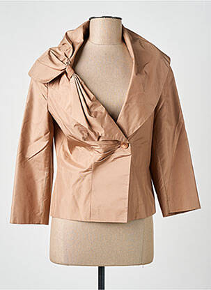 Veste chic fermeture boutonnée sur le devant beige RENATO NUCCI femme