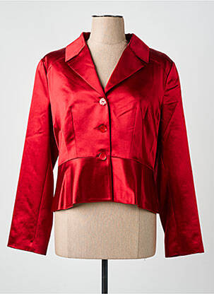 Blazer poches rouge RENATO NUCCI femme