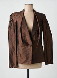 Blazer poches marron DONA LOUISA femme