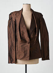 Blazer marron DONA LOUISA pour femme seconde vue