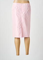 Jupe mi-longue rose DONA LOUISA pour femme seconde vue