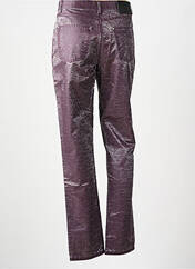 Pantalon droit violet MONTANA pour femme seconde vue