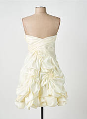 Robe courte beige FOREVER UNIQUE pour femme seconde vue