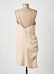Robe mi-longue beige PINKO pour femme seconde vue