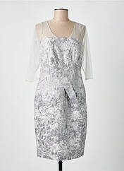Robe mi-longue gris CARLA RUIZ pour femme seconde vue