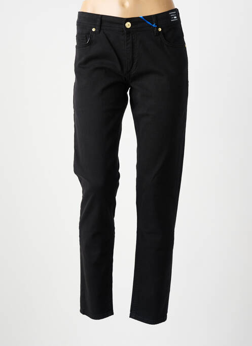 Jeans coupe slim noir VERSACE pour femme