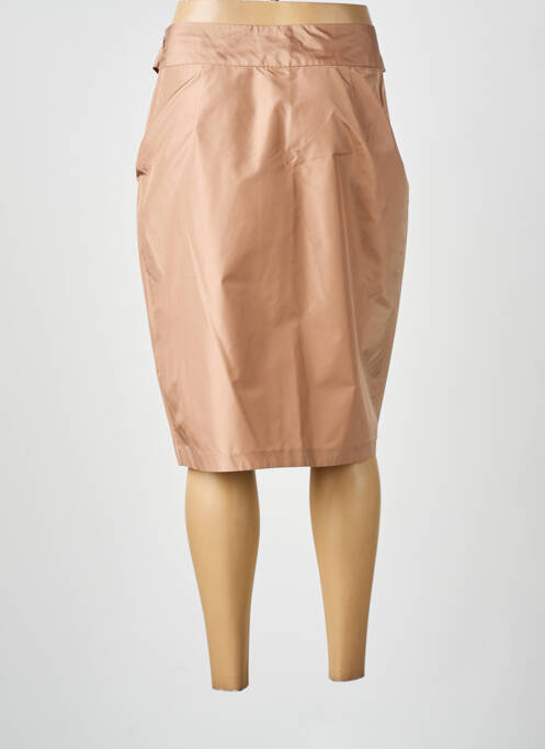 Jupe mi-longue beige RENATO NUCCI pour femme