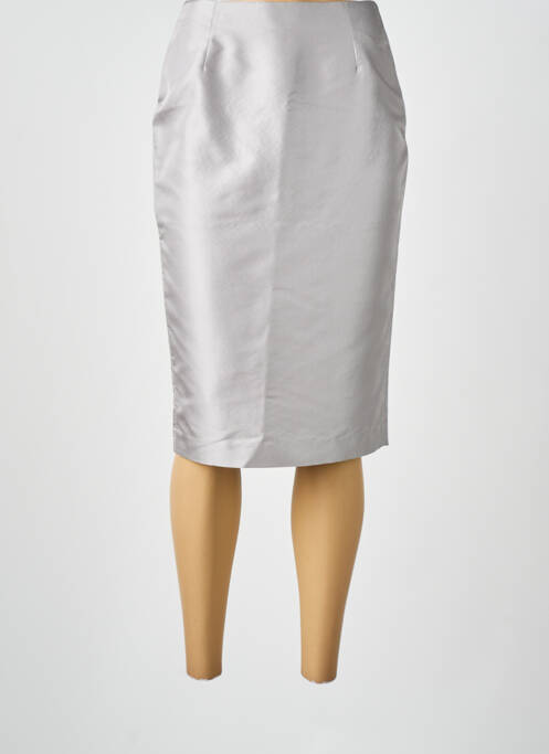 Jupe mi-longue gris RENATO NUCCI femme