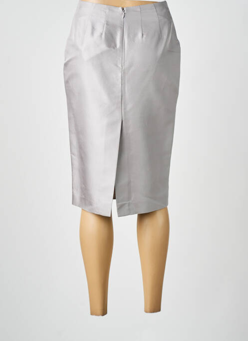 Jupe mi-longue gris RENATO NUCCI femme