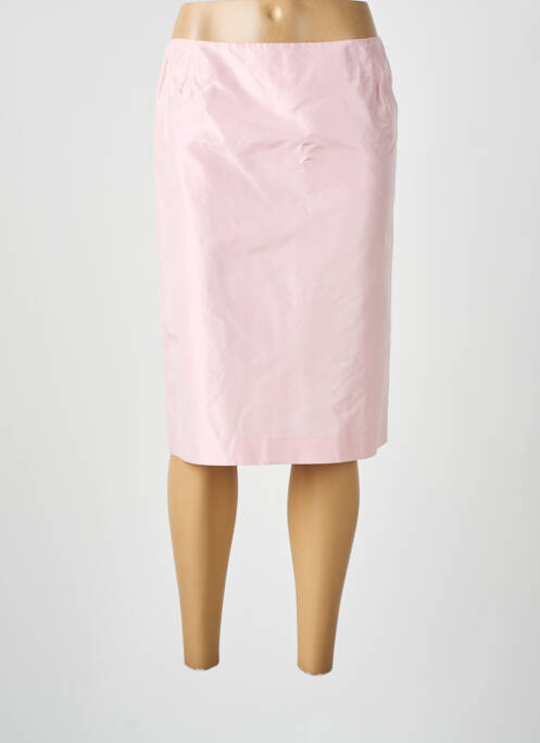 Jupe mi-longue rose DONA LOUISA pour femme