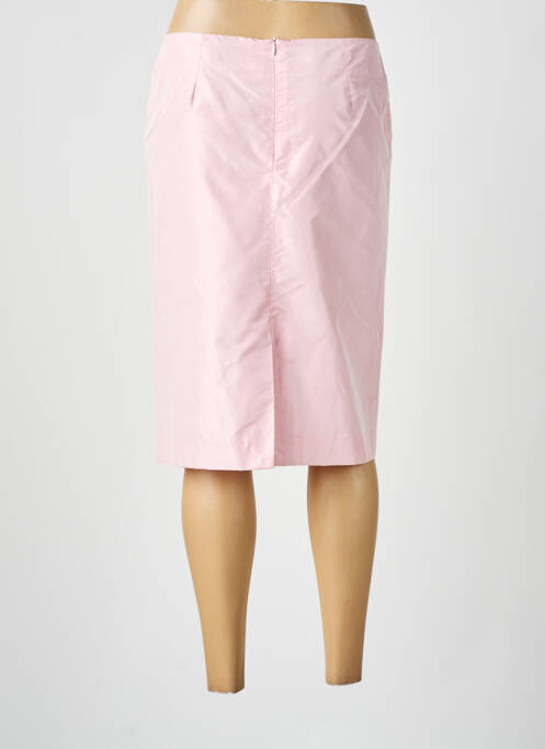 Jupe mi-longue rose DONA LOUISA pour femme