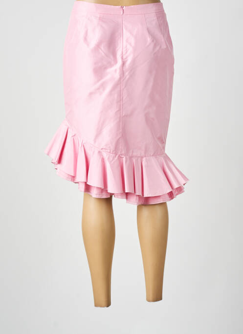 Jupe mi-longue rose RENATO NUCCI pour femme