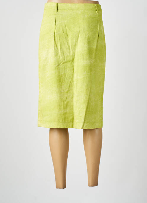 Jupe mi-longue vert GOTHIC pour femme