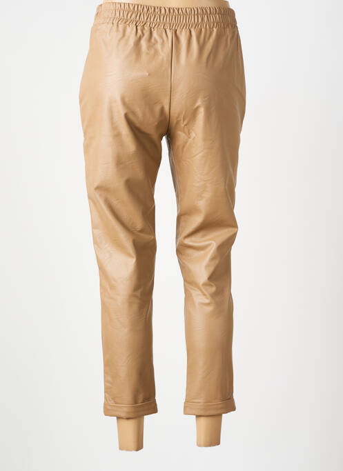 Pantalon 7/8 beige RINASCIMENTO pour femme