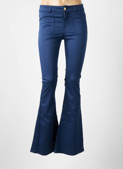 Pantalon flare bleu MY TWIN femme