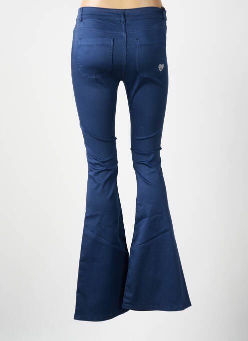 Pantalon flare bleu MY TWIN femme