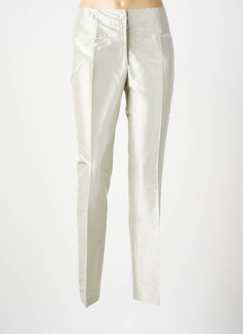 Pantalon slim gris LUNA 24 pour femme