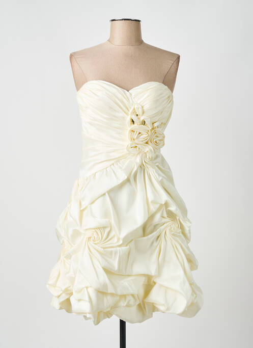 Robe courte beige FOREVER UNIQUE pour femme