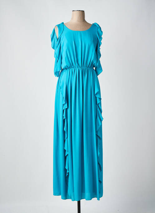 Robe longue bleu RINASCIMENTO pour femme
