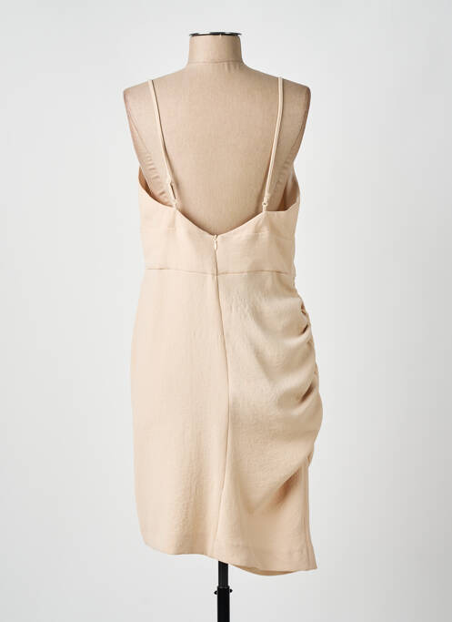 Robe mi-longue beige PINKO pour femme