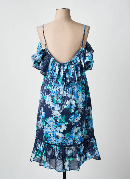 Robe mi-longue bleu MY TWIN pour femme